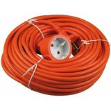 Benson Verlengsnoer Oranje 20 Meter - 2 X 1.0 Mm²