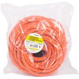 Benson Verlengsnoer Oranje 20 Meter - 2 X 1.0 Mm²