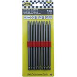 Benson Lang bitset - PZ, PH en Torx - 150 mm - 10-delig - chroom vanadium staal