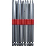 Benson Lang bitset - PZ, PH en Torx - 150 mm - 10-delig - chroom vanadium staal