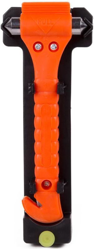 Benson Auto Noodhamer Veiligheidshamer - Inclusief Mes - Oranje