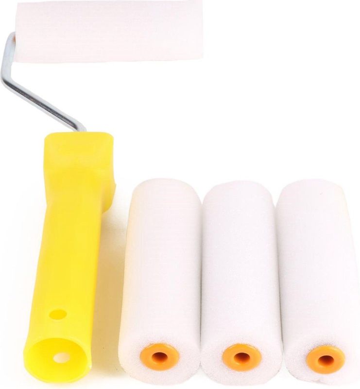 Benson - Schilderset - 4 Schuimrollers en Beugel - 5-delig - 100 mm - 28 cm