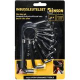 Benson Inbussleutelset - 1.5 t/m 10 mm - 10 delig