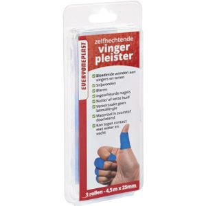 Every1plast - Wondpleister - Blauw - Verpakking 3 Rollen 25 mm x 4,5 m