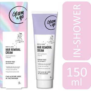 Glam & Go - Ontharingscrème - Natuurlijke Ingrediënten - 200ml
