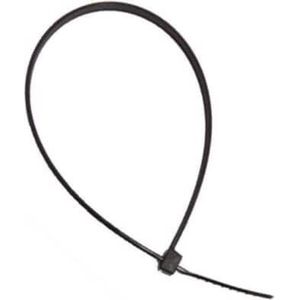 Mirage kabelbinder 200x2.6mm ø26mm zwart p/100