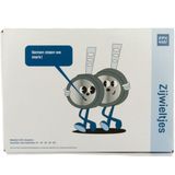 Zijwielen 12~20 PexKids In Een Neutrale Chromen Kleur