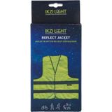 IKZI - Reflectie Vest - Fluorescent Geel - Polyester