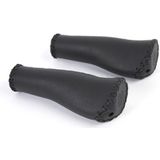 Velo Ergo Leren Handvattenset 135/135MM - Ergonomisch Gevormd
