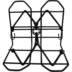 VWP Bagagedrager Verbreder - dragerverbreder - 28 X 25 Cm Zwart - pakdrager