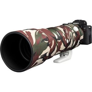 easyCover Lens Oak for Sony FE 200-600 F5.6-6.3 G OSS Green Camouflage