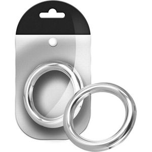 Stainless steel round cock ring 50 mm
