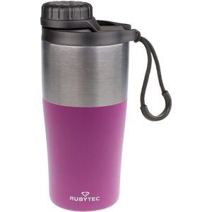 Rubytec Shira Bigshot - Vacuüm Drinkfles - 350 ml - Isolatiebeker - Handige Drinktuit - Lekvrije Drinkdop - Urenlang Koud of Warm Drinken - Lekvrij - BPA-vrij - Fuchsia
