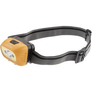 Rubytec Hoofdlamp - Bewegingssensor - Oplaadbaar - 3 lichtstanden - 350 Lumen - Motion Sensor - Draaibaar - Compact & Lichtgewicht - Geel