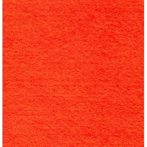 Synthetisch vilt Fluororanje - A4 en 1mm dik