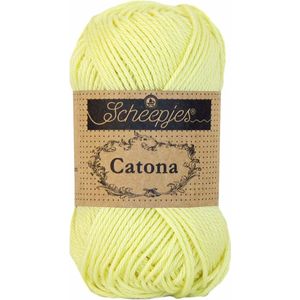 Scheepjes - Scheepjes 100 Citroen Chiffon Catona Garen - 1x25g