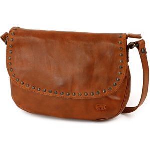 Bear Design - Crossbody Tas - Cognac - Stof - Klein Formaat
