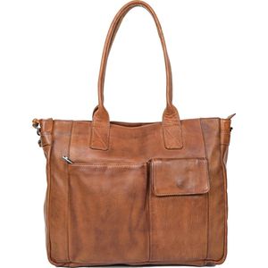 Bear Design Samantha laptoptas 15 inch cognac