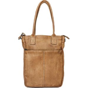 Bear Design Becky Leren Shopper - Taupe