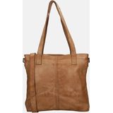 Bear Design Jilike Leren Shopper / Schoudertas - Taupe