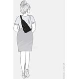 Bear Design Nolani Leren Crossbodytas / Bodybag - Zwart