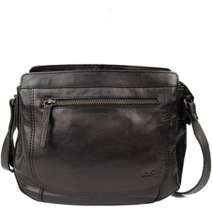 Dames Handtassen Zacht Leer Grote Capaciteit Retro Vintage Top-Handvat Casual Zak Draagtas Schouder Cross-Body Tassen, Wijn, Classic Style