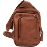 Bear Design Katinka Leren Crossbodytas / Slingbag - Cognac