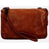 Bear Design Schoudertasje / Clutch Cow Lavato Cognac