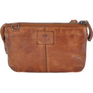 Bear Design Schoudertasje / Clutch Cow Lavato Cognac