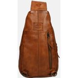 Bear Design Daley Leren Crossbodytas / Slingbag - Cognac