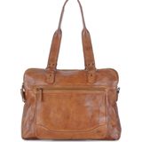 Bear Design Lia Leren Dames Schoudertas / Laptoptas 13,3"" - Cognac