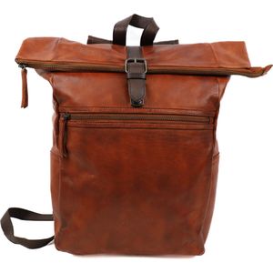 Bear Design - Rick - Laptoprugzak - Bruin - Leer - 15 Inch