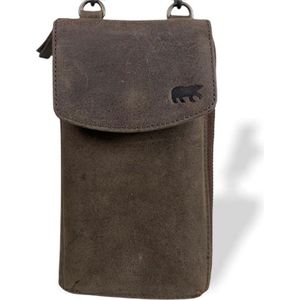 Bear Design Phone Bag Zoey Telefoontasje Bruin