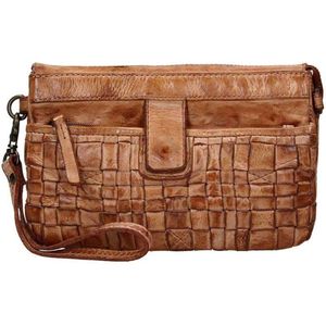 Bear Design Sofia Leren Schoudertas / Clutch - Cognac