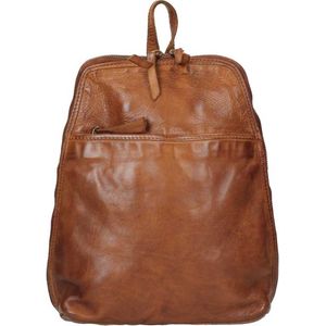 Bear Design  Rugtas / Rugzak / Schooltas - Cow Lavato - 6 Liter - Leer - Cognac