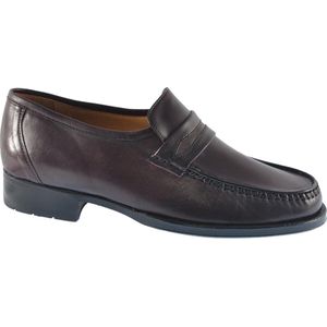 Van Bommel 15003 - Instappers - Klassiek - Leer - Zwart