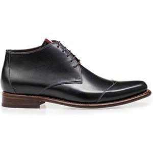 Floris van Bommel - Nette Veterschoenen - Zwart - Kalfsleer