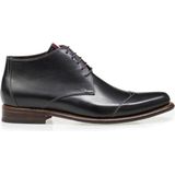 Floris van Bommel - Nette Veterschoenen - Zwart - Kalfsleer