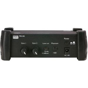 DAP-Audio PRE-202 fantoomvoeding 48V