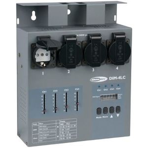 Showtec DIM-4, 4-kanaals DMX dimmerpack 3A