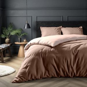 Fresh and Co - Summer Teddy - Dekbedovertrek - Groen/ Grijs/ Roze/ Creme/ Antraciet/ Off-white - Microvezel