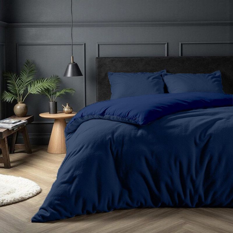 Dekbedovertrek - Wit - Katoen - Eenpersoons