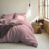 Fresh and Co - Dekbedovertrek - Wit/ Blauw/ Groen/ Taupe/ Grijs/ Roze/ Antraciet - Katoen/ Flanel