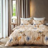 Microvezel Dekbedovertrekset Spring growth Wit + 2*