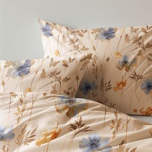 Dekbedovertrek - Wit - Katoen - Enkele Bed