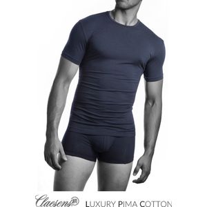 Claesen's - Premium Essentials - T-Shirt - Navy - R-Neck