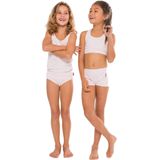 Claesen's - Hemd - Meisjes - Ronde Hals - Stretchkatoen