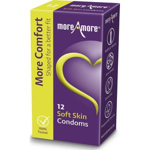 MoreAmore - Condoom Soft Skin 12 St.
