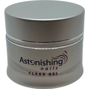 Astonishing Nails - Clear - 14 gram - Nagel Builder Gel - Nagels - Nagelgel - Gelnagels - Gellac - Gellak - UV/Led Gel - Nagellak - Gel Nails - Gelnagel producten - Gel Nagellak - Gel Nagel - Gelnagels voor Thuis - Nagel verlenging