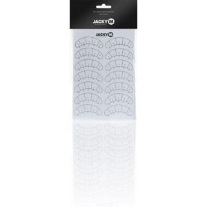 JACKY M. Adhesive Sticker - 250 Stuks - Voorkomt Lijmresten